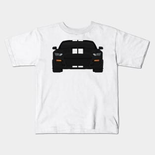 Shelby GT500 2020 Shadow-Black + White Stripes Kids T-Shirt